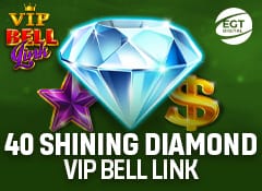 40 Shining Diamond VIP Bell Link
